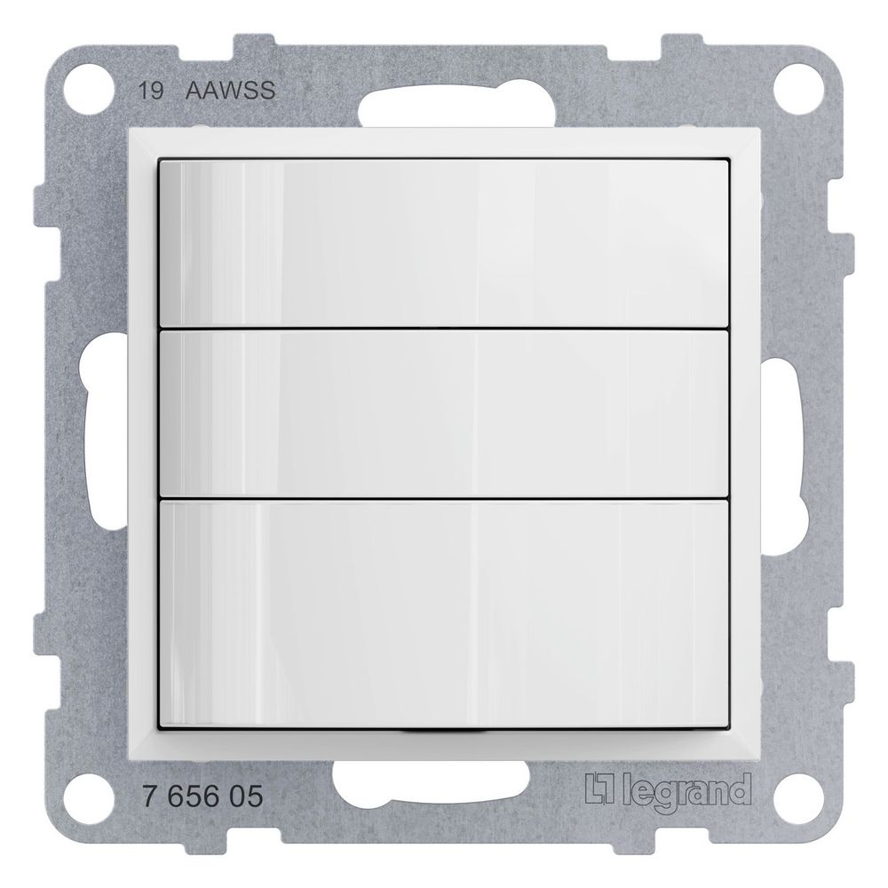 Legrand Bewegungsmelder SEANO, 180 Grad, 2.000W, Unterputz, Kunststoff, Ultraweiß, 7656... LEGRAND-765605 4255643499957 (Abb. 6)