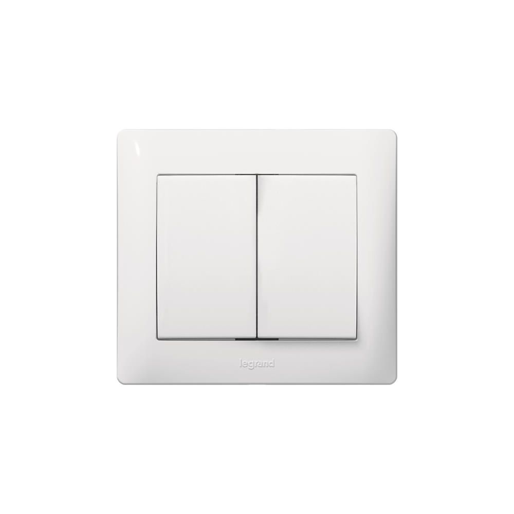 Legrand Wippe Galea, zweiteilig, 64x53x18,5mm, Thermoplast, Ultraweiß, 777012... LEGRAND-777012 3245067770122 (Abb. 2)