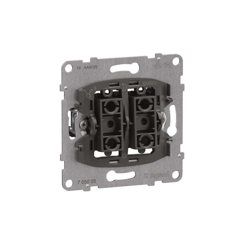 Legrand Serienschalter SEANO, 10AX, Steckklemme, Unterputz, 765005... LEGRAND-765005 3414972547000 (Abb. 3)