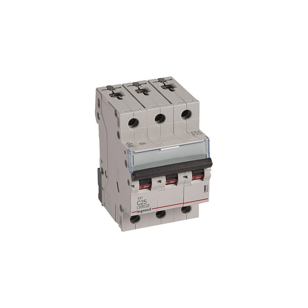 Legrand Leitungsschutzschalter TX3 C 25A, 3-polig, 6kA, 3TE, Grau, 403547... LEGRAND-403547 3414970389572 (Abb. 2)