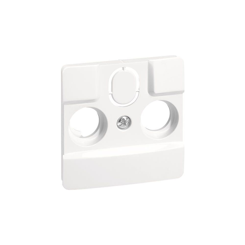 Legrand TV-R-SAT-Abdeckung Niloe, 2-/3-Loch, Unterputz, Kunststoff, Ultraweiß, 664767... LEGRAND-664767 3245066647678 (Abb. 2)