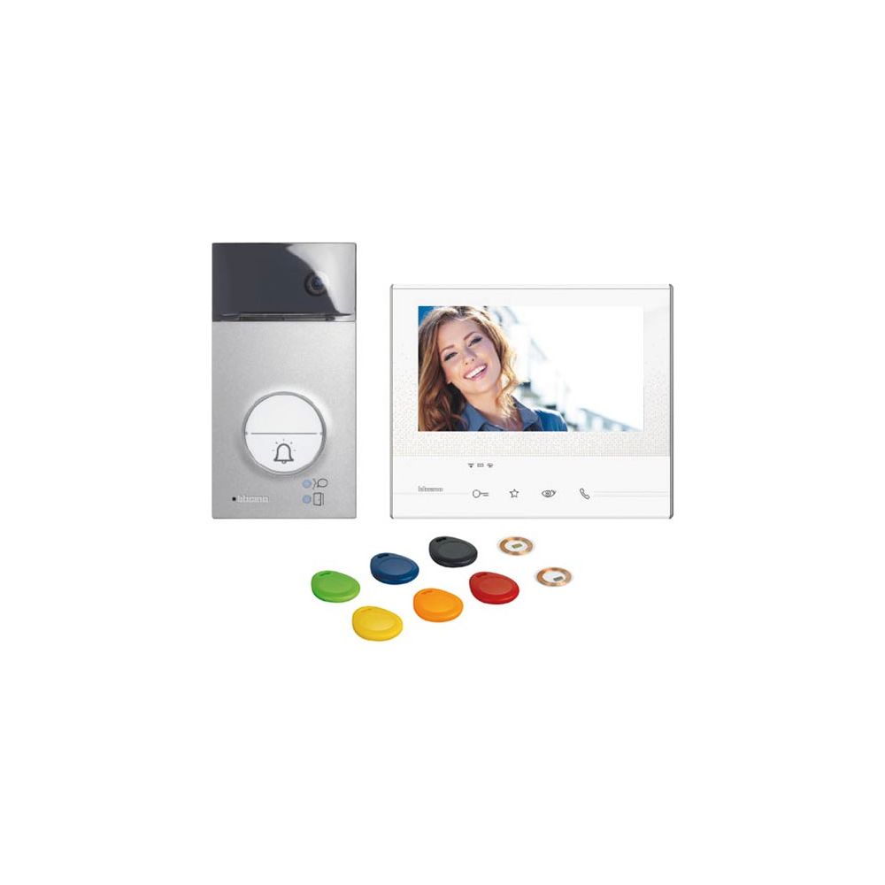 Legrand BTicino Video-Set Flex'ONE LINEA 3000 CLASSE 300 X13E, 7", Aufputz, Aluminium, ... LEGRAND-363911 8012199663203 (Abb. 4)