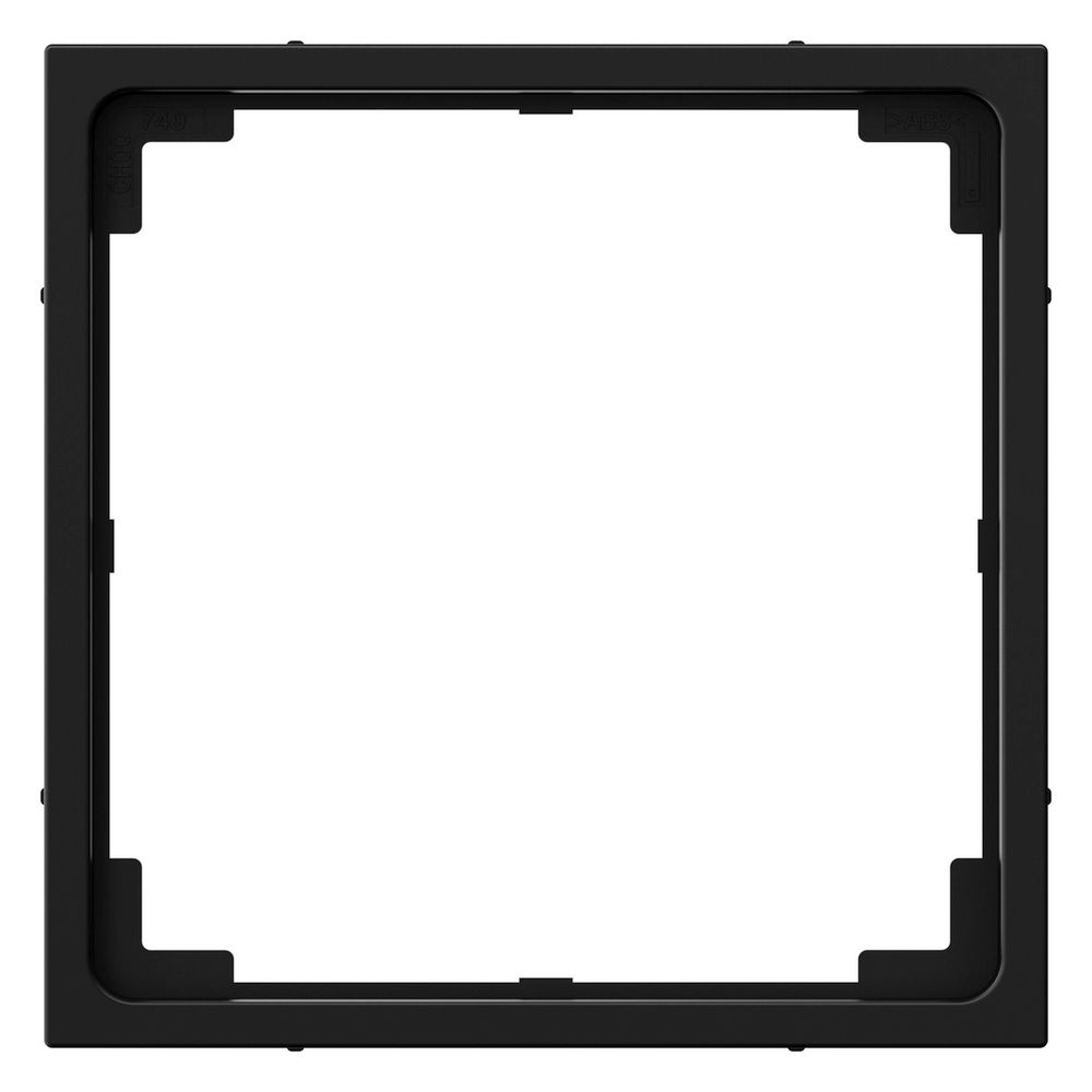 Legrand Zwischenring SEANO 50x50, DIN 49075, 56,1x56,1x6,3mm, Schwarz lackiert, 765803... LEGRAND-765803 3414972541930 (Abb. 6)
