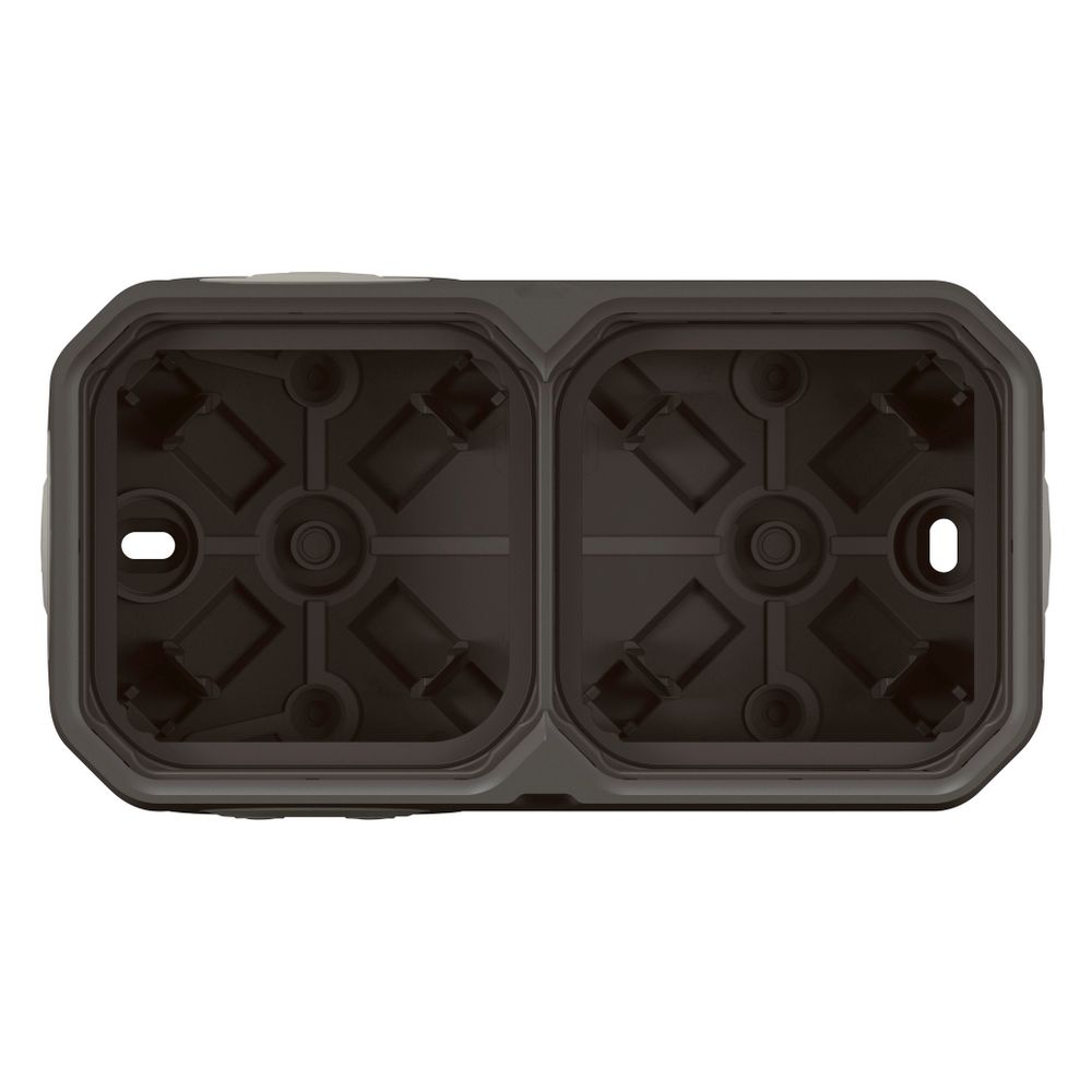 Legrand Aufputzgehäuse Plexo New 069602L, IP44, Thermoplast, Anthrazit, 155x82x57mm... LEGRAND-069602L 3414971879874 (Abb. 8)