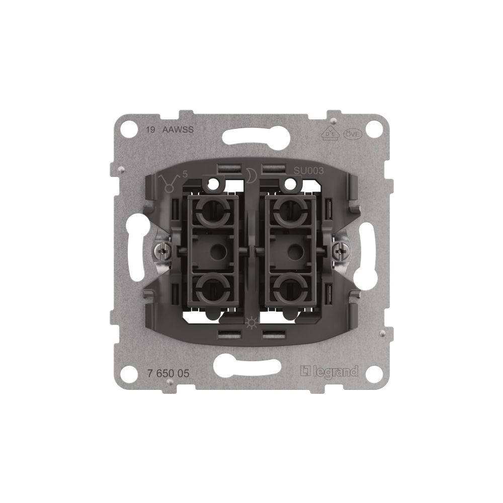 Legrand Serienschalter SEANO, 10AX, Steckklemme, Unterputz, 765005... LEGRAND-765005 3414972547000 (Abb. 4)
