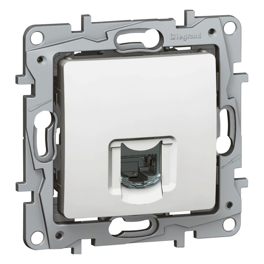 Legrand Datendose Niloe, Kategorie 6 STP, Unterputz, 75,8x75,8x41,2mm, Weiß, 664775... LEGRAND-664775 3245066647753 (Abb. 2)