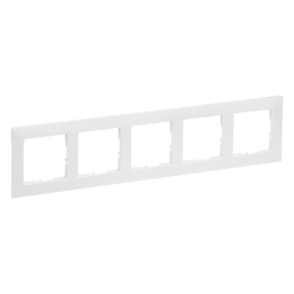 Legrand 5-fach Rahmen SEANO, 87x372mm, Kunststoff, Ultraweiß, 765175... LEGRAND-765175 3414972550024 (Abb. 3)