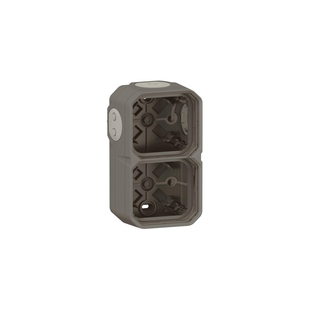 Legrand Aufputzgehäuse Plexo New 069602L, IP44, Thermoplast, Anthrazit, 155x82x57mm... LEGRAND-069602L 3414971879874 (Abb. 6)