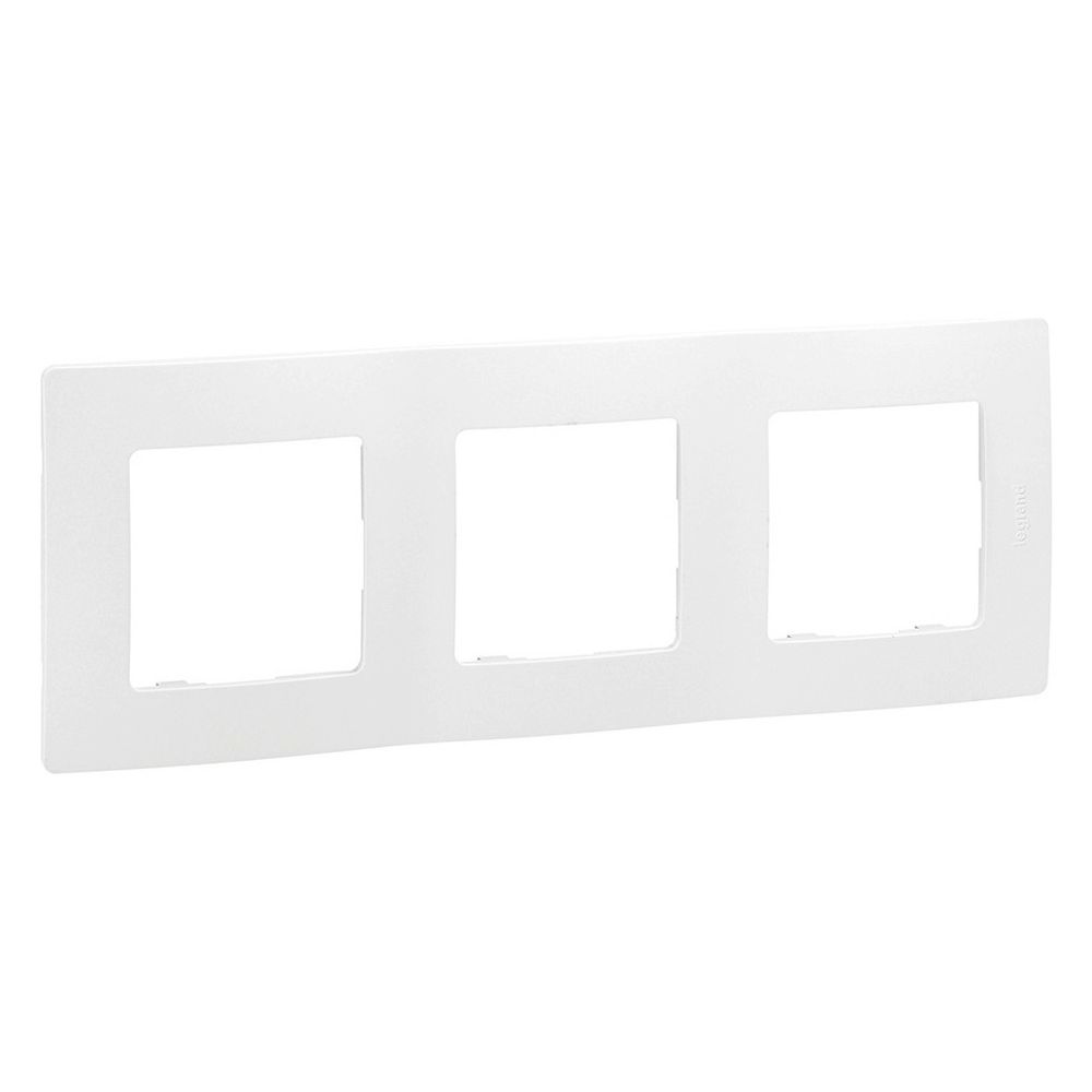 Legrand Niloe Rahmen 3-fach, 86x228x10mm, Thermoplast, Ultraweiß, 665003... LEGRAND-665003 3245066650036 (Abb. 2)