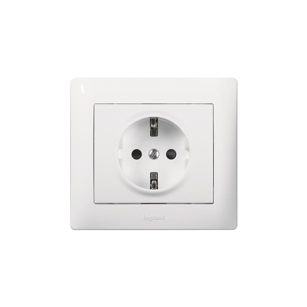 Legrand Steckdose Galea 771063, 16A 250V, Unterputz, Thermoplast, Weiß... LEGRAND-771063 3245067710630 (Abb. 2)