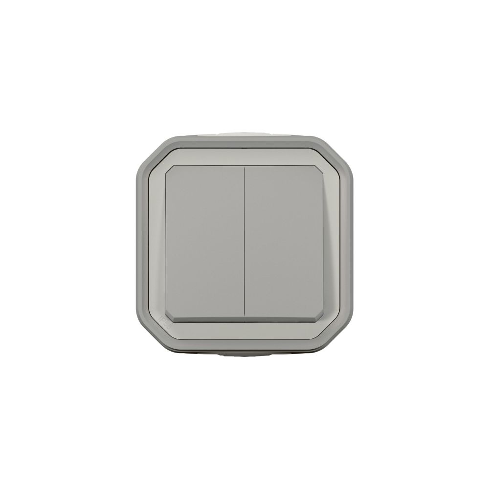 Legrand Serienschalter Plexo, 10A, IP55, Aufputz, Grau, 069714L... LEGRAND-069714L 3414971881860 (Abb. 2)