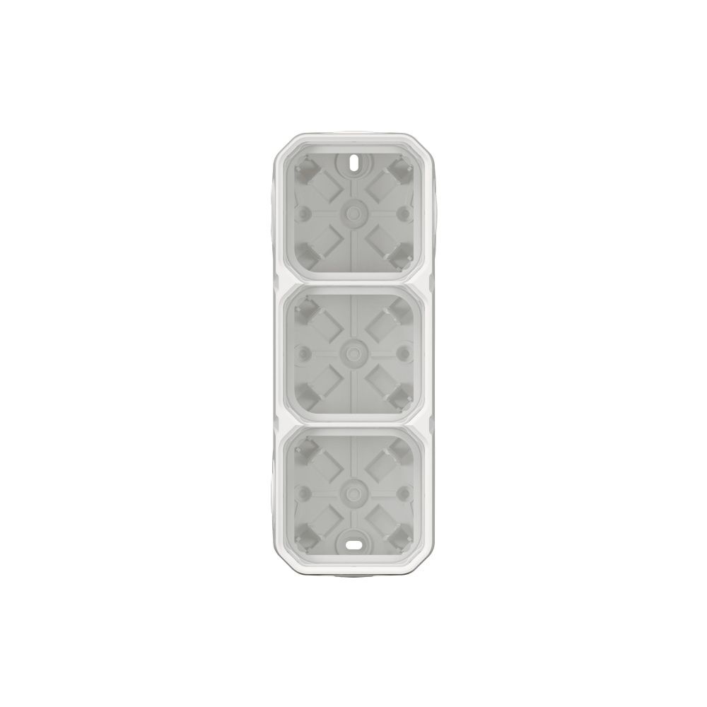 Legrand Aufputzgehäuse Plexo New 3fach, IP44, Thermoplast, Ultraweiß, 069688L... LEGRAND-069688L 3414971881488 (Abb. 3)
