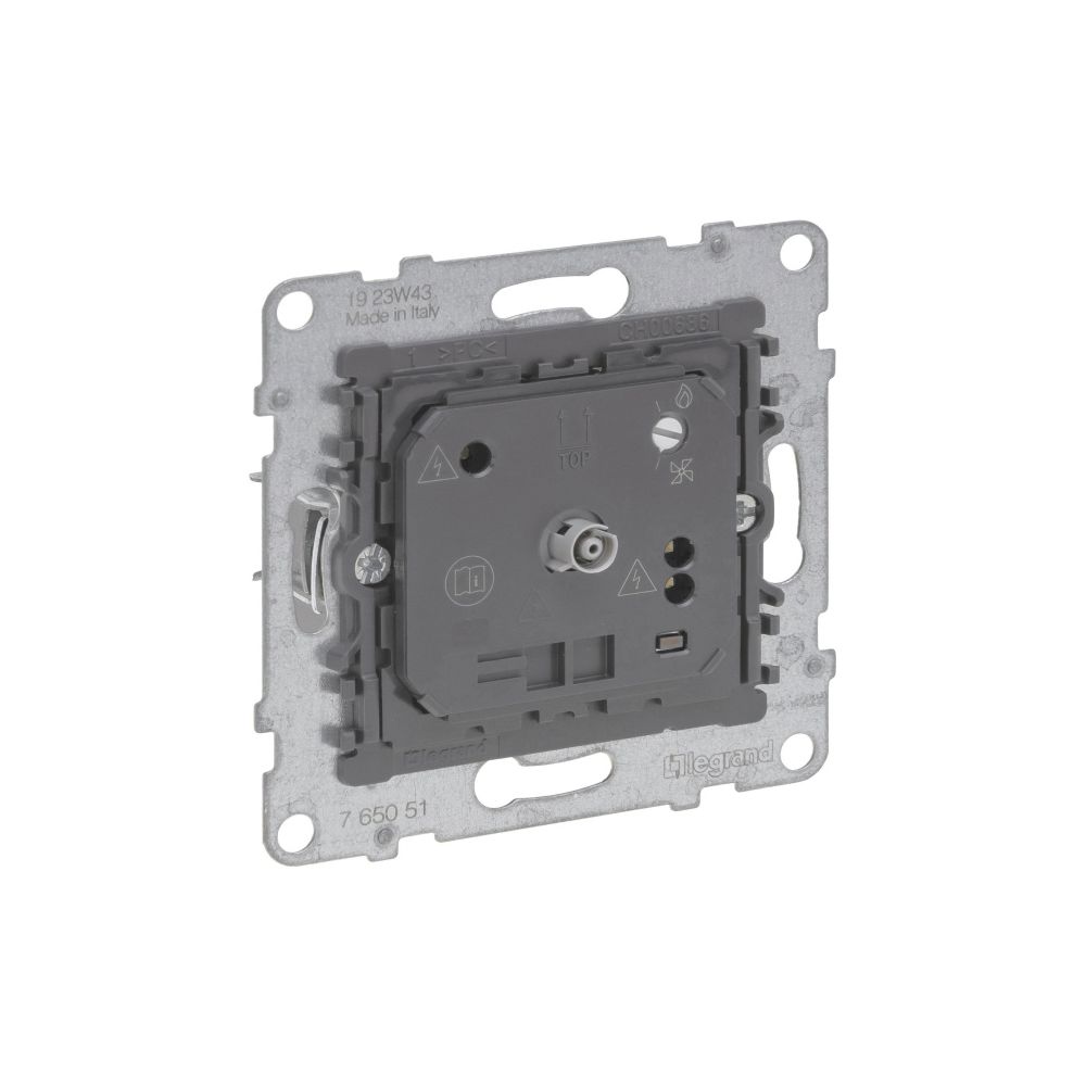 Legrand Raumthermostat SEANO Einsatz, Unterputz, 230V, 8A, 72,9x72,9x41,9mm, 765051... LEGRAND-765051 3414972553162 (Abb. 2)