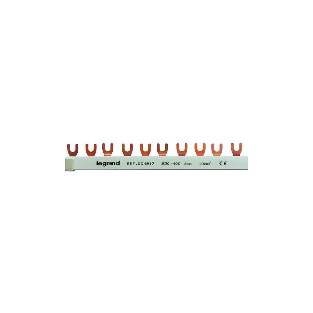 Legrand Gabelkammschiene 3-polig, 10mm2, 12TE, 212mm, 63A, 004917... LEGRAND-004917 3245060049171 (Abb. 2)