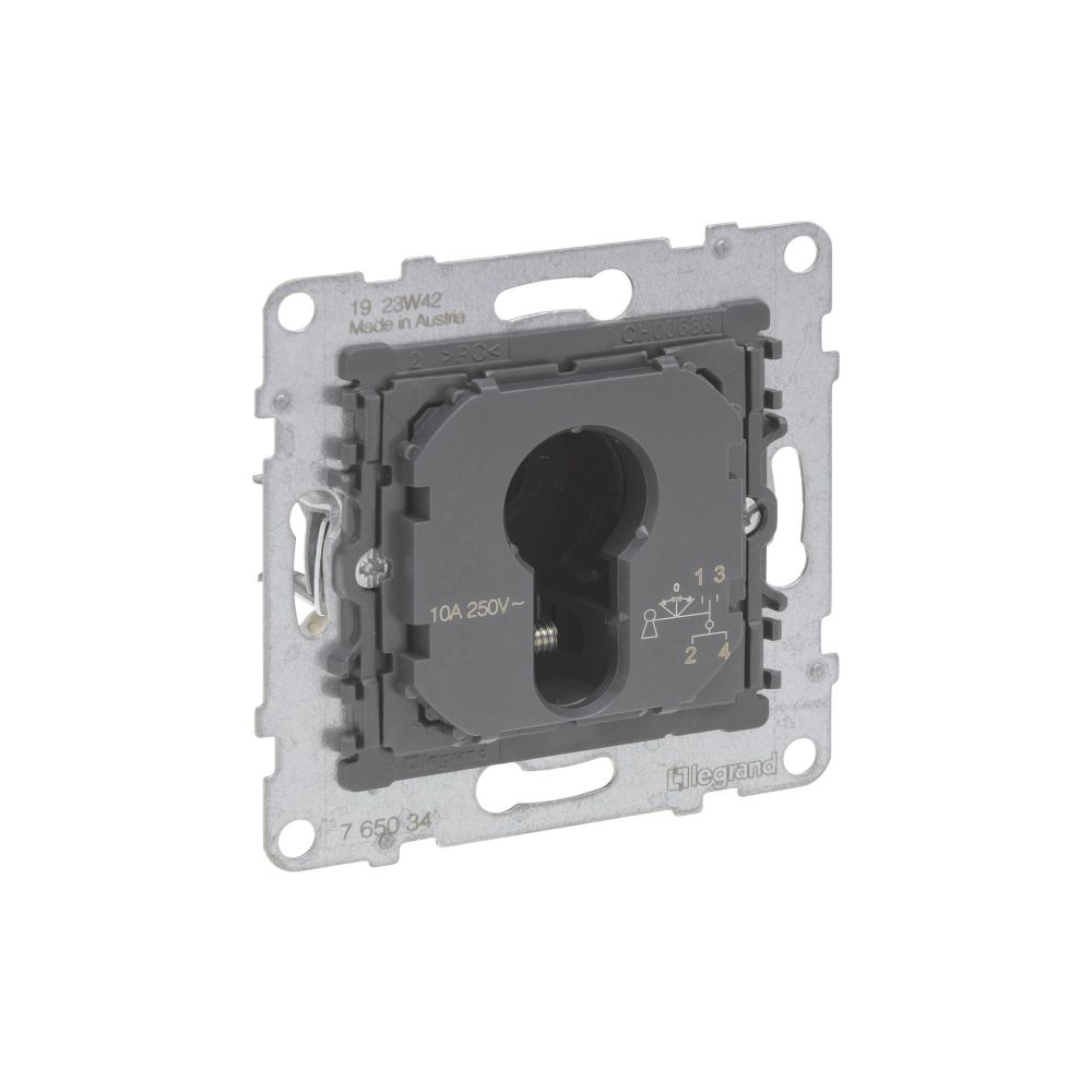 Legrand Schlüssel-Jalousietaster SEANO, 2-polig, 10A, 250V, Unterputz, 72,9x72,9x52mm... LEGRAND-765034 3414972542159 (Abb. 2)