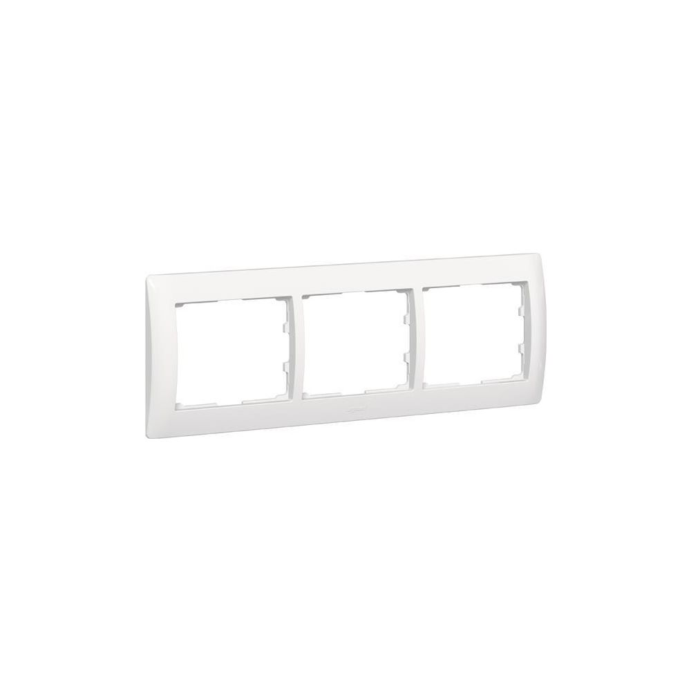 Legrand Rahmen 3-fach waagerecht Galea, 83x233x12mm, Thermoplast, Ultraweiß... LEGRAND-771003 3245067710036 (Abb. 2)
