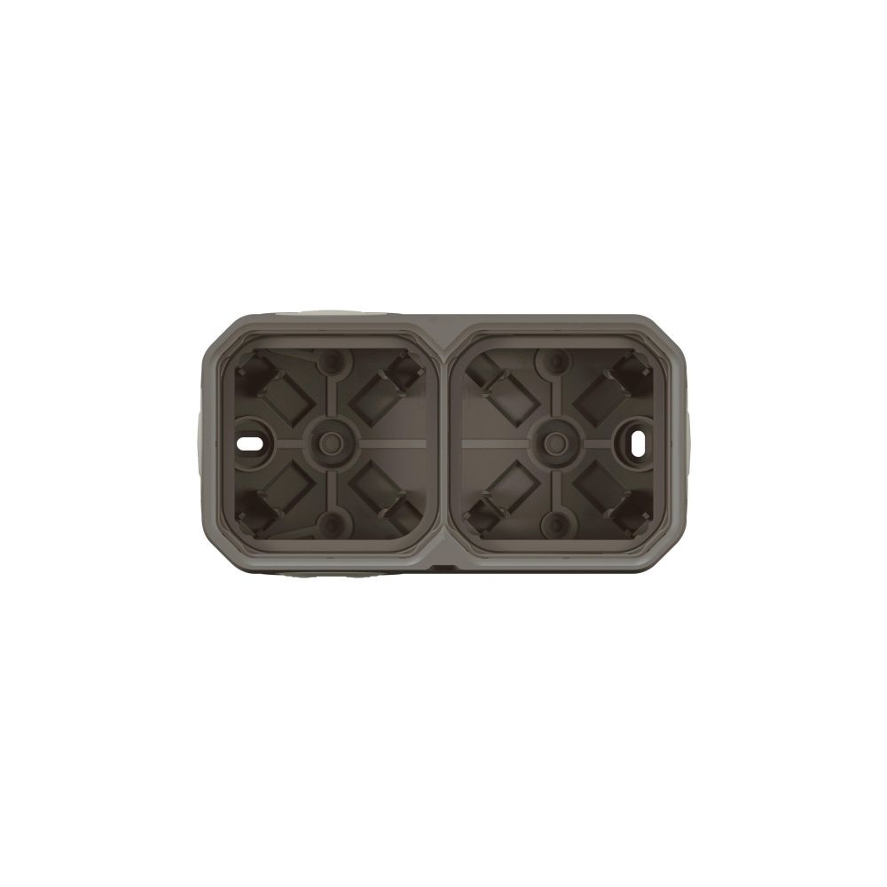 Legrand Aufputzgehäuse Plexo New 069602L, IP44, Thermoplast, Anthrazit, 155x82x57mm... LEGRAND-069602L 3414971879874 (Abb. 2)