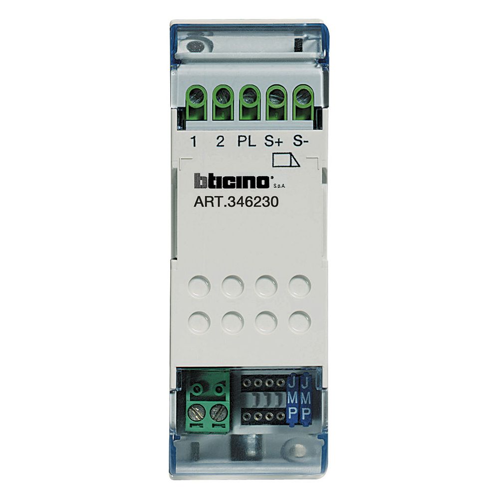 Legrand BTicino Türöffner-Relais 2-Draht, 2 TE, 144 W, 6 A, 18-27 V, IP20, 346230... LEGRAND-346230 8012199450810 (Abb. 2)