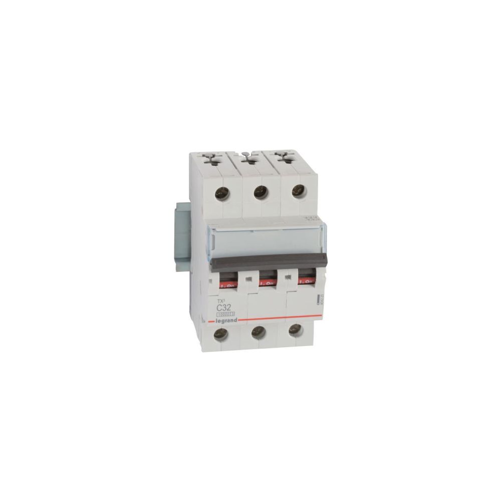 Legrand Leitungsschutzschalter TX3 C 32A, 3-polig, 10kA, 400V, 3TE, Grau, 404225... LEGRAND-404225 3414970394439 (Abb. 2)
