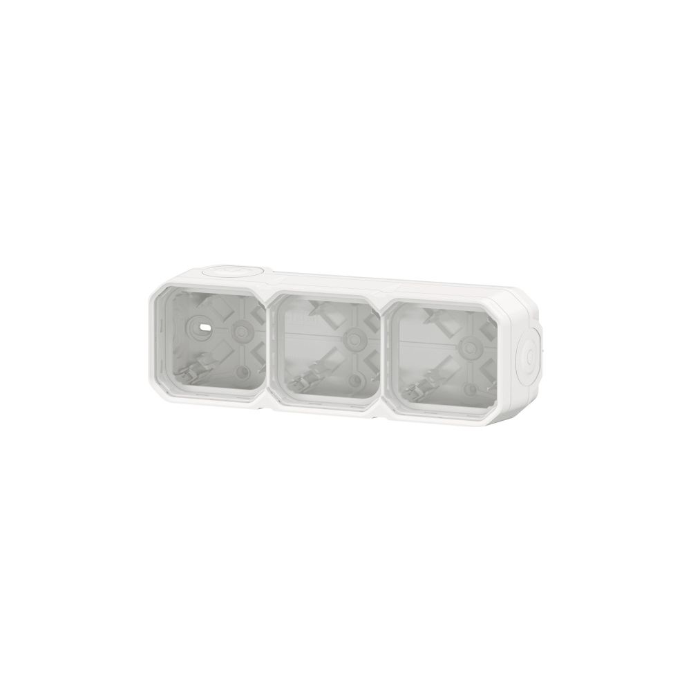 Legrand Aufputzgehäuse Plexo New 3fach, IP44, Thermoplast, Ultraweiß, 069688L... LEGRAND-069688L 3414971881488 (Abb. 5)