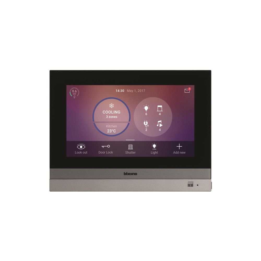 Legrand BTicino Touchscreen MyHome UP 3488, 7", Schwarz... LEGRAND-3488 8005543612033 (Abb. 2)
