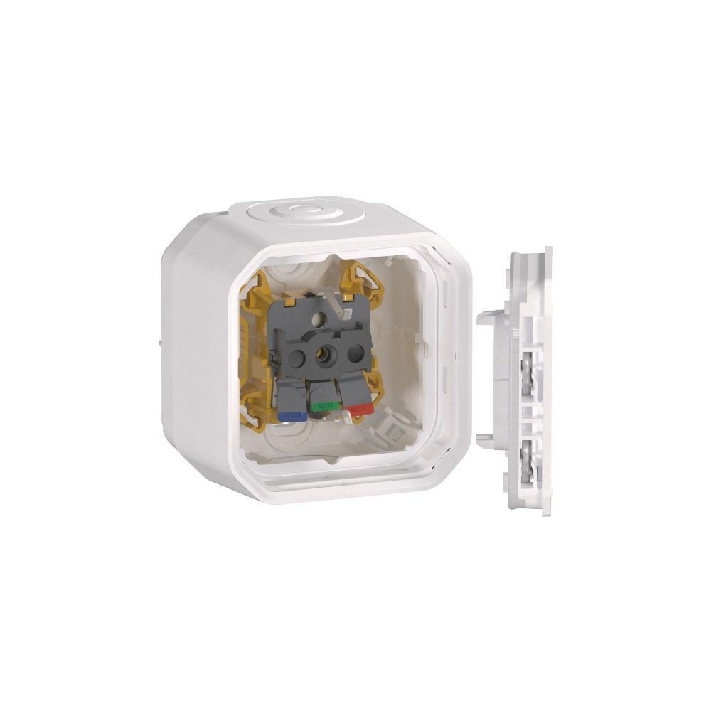 Legrand Schutzkontakt-Steckdose Plexo New, IP44, Steckklemme, Weiß, 069770L... LEGRAND-069770L 3414971882645 (Abb. 4)