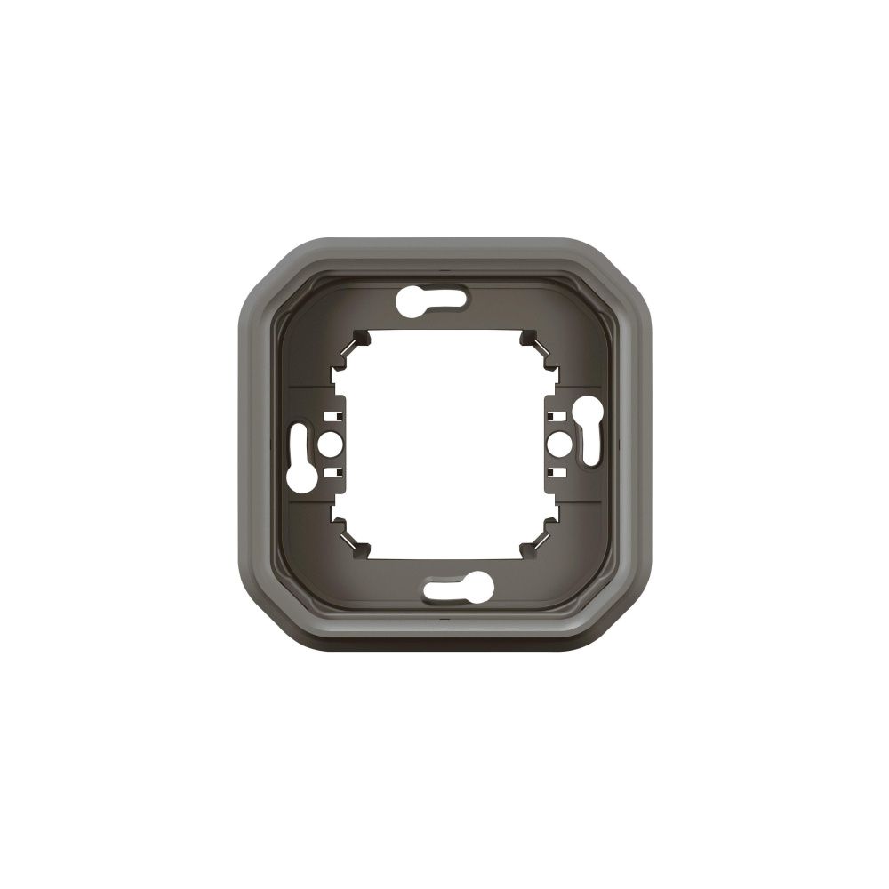 Legrand Tragring Plexo New 069606L, 85x85x43,5mm, Kunststoff, Anthrazit... LEGRAND-069606L 3414971879959 (Abb. 2)