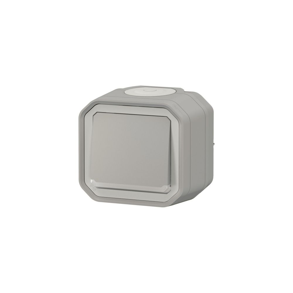 Legrand Kontrollschalter Plexo New, 10AX, IP55, IK08, Kunststoff, Grau, 069712L... LEGRAND-069712L 3414971881808 (Abb. 3)