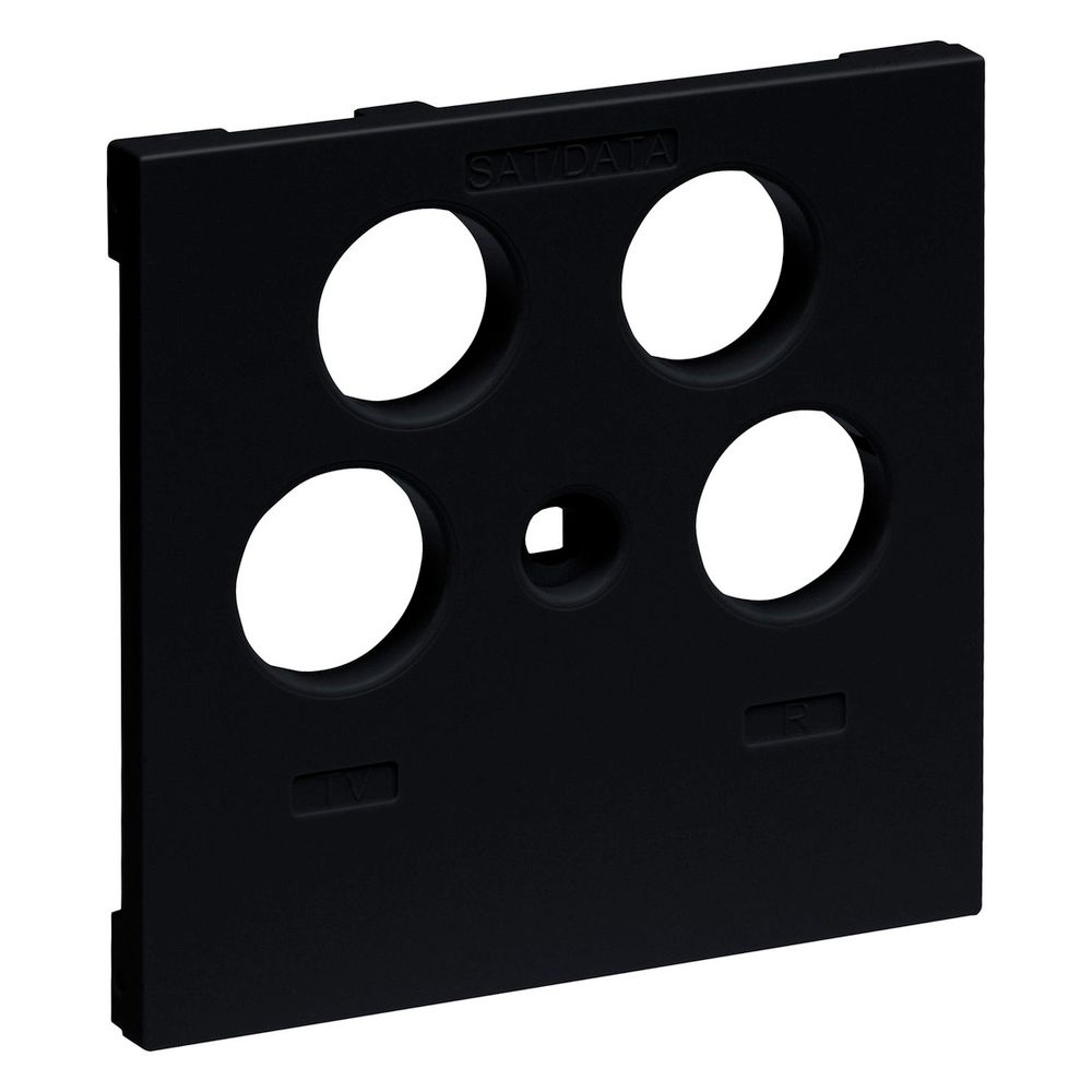 Legrand SEANO Abdeckung TV-R-SAT-SAT, Unterputz, Kunststoff, Schwarz, 765357... LEGRAND-765357 3414972545167 (Abb. 3)