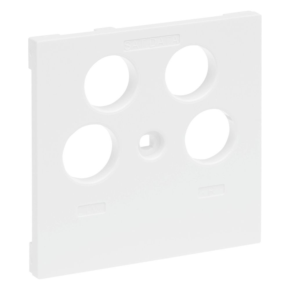 Legrand SEANO Abdeckung TV-R-SAT-SAT, Unterputz, Kunststoff, Ultraweiß, 765157... LEGRAND-765157 3414972545105 (Abb. 3)