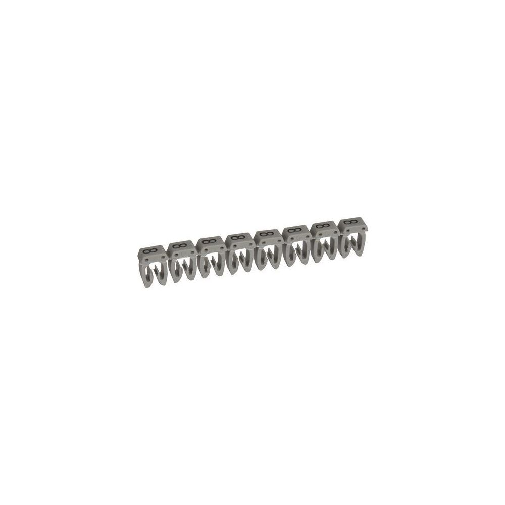 Legrand Kennzeichnungssystem CAB 3 Ziffer 8, 0,5-1,5mm2, Kunststoff, Grau, 038218... LEGRAND-038218 3245060382186 (Abb. 2)