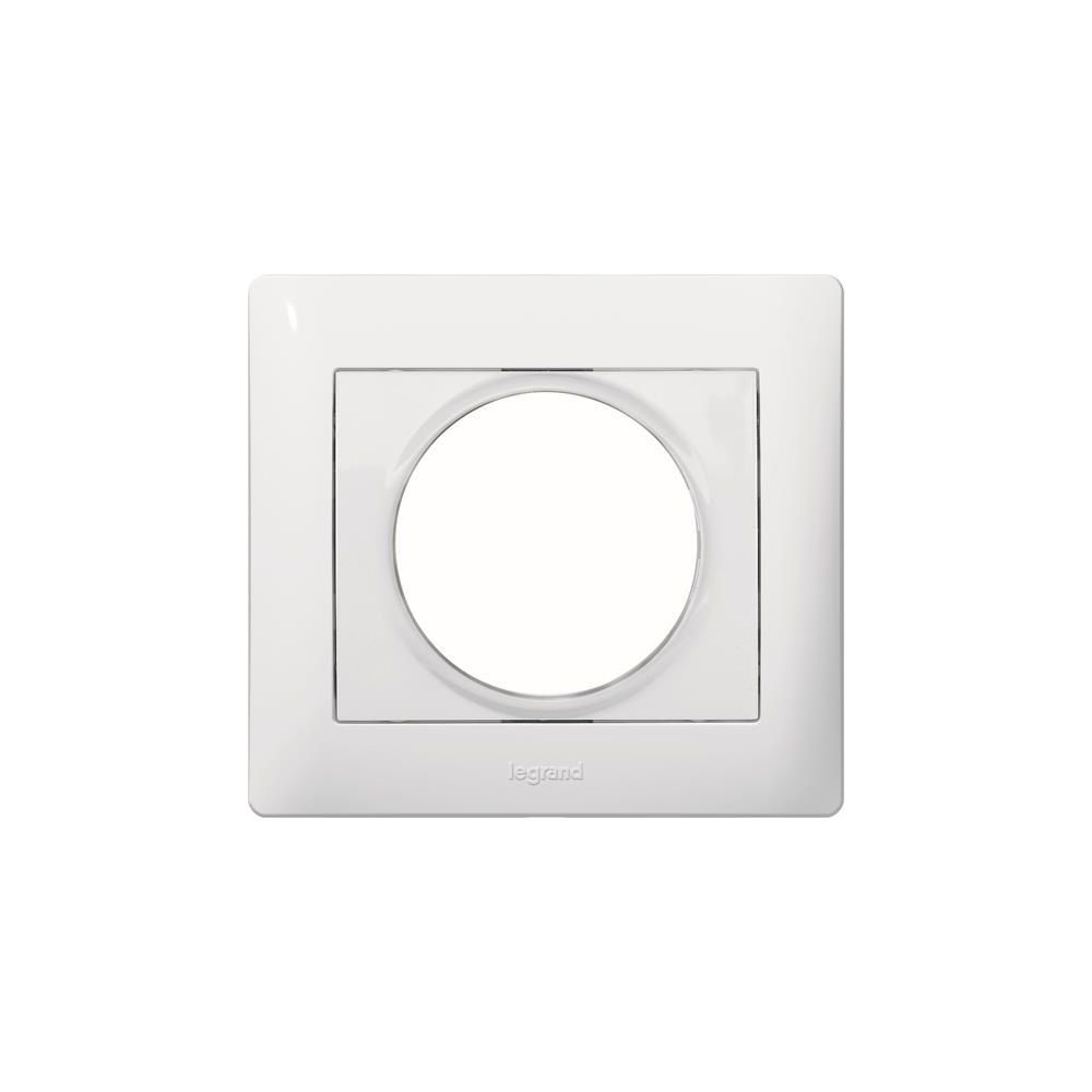 Legrand Abdeckung Universal Galea, Durchmesser 46,5mm, Kunststoff, Ultraweiß, 777019... LEGRAND-777019 3245067770191 (Abb. 2)