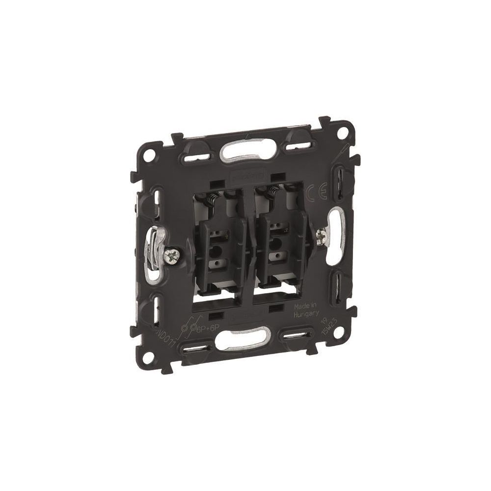 Legrand Doppelwechseltaster Valena In'Matic, 6A, 250V, Unterputz, Kunststoff, Weiß, 752... LEGRAND-752018 3414970458810 (Abb. 2)