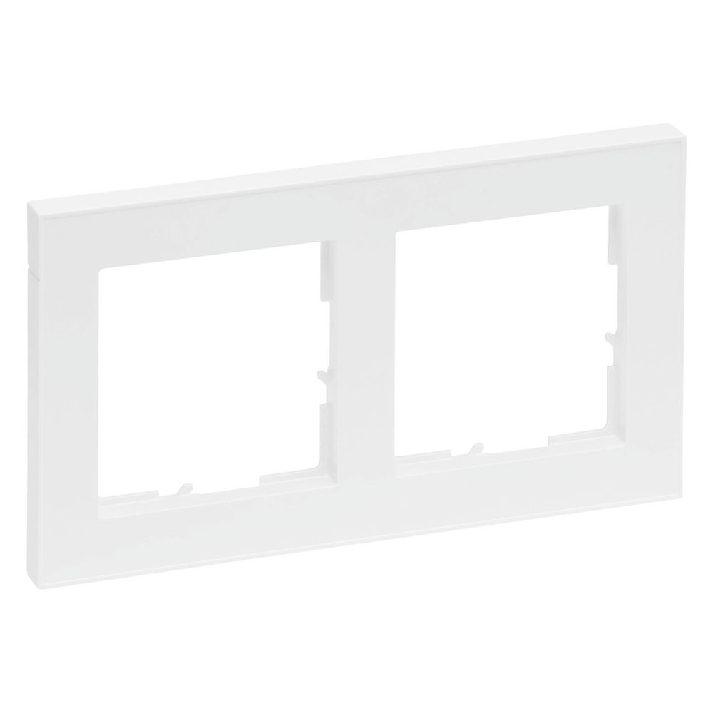 Legrand 2-fach Rahmen SEANO+, 86x157mm, Kunststoff, Ultraweiß, 765182... LEGRAND-765182 3414972548328 (Abb. 3)