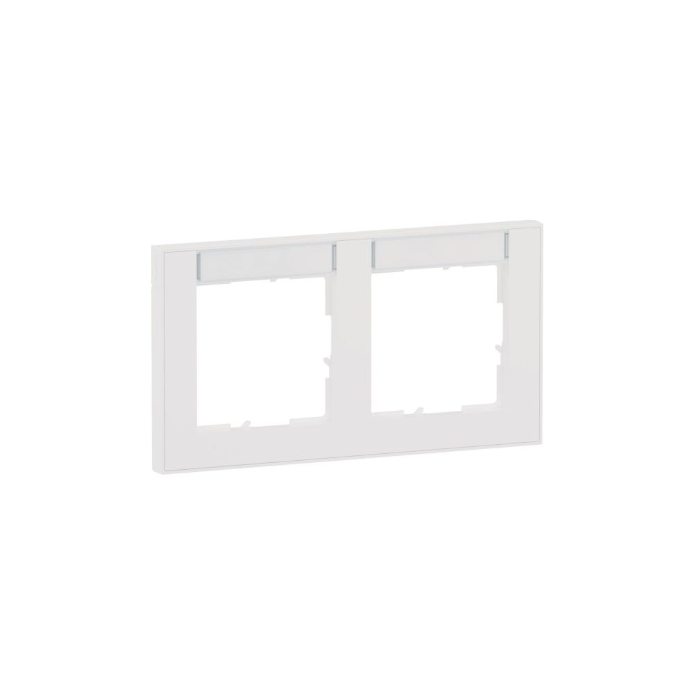 Legrand Abdeckrahmen SEANO+ 2-fach horizontal, 10x55mm Beschriftungsfeld, 87x158x9,8mm,... LEGRAND-765892 3414972547543 (Abb. 3)