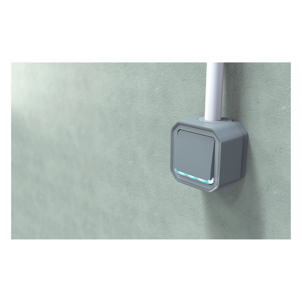 Legrand Kontrollschalter Plexo New, 10AX, IP55, IK08, Kunststoff, Grau, 069712L... LEGRAND-069712L 3414971881808 (Abb. 7)