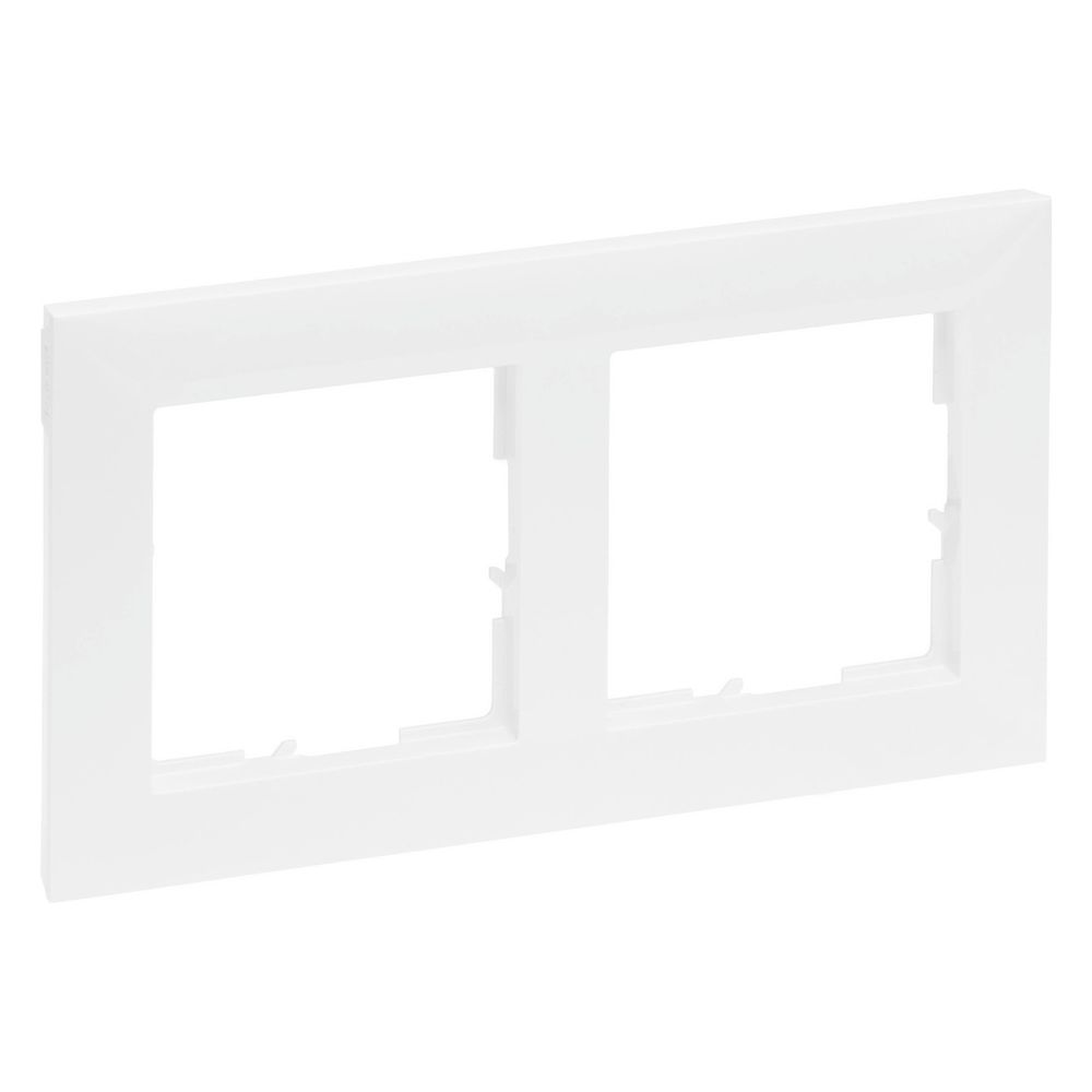 Legrand 2-fach Rahmen SEANO, 87x158mm, Kunststoff, Ultraweiß, 765172... LEGRAND-765172 3414972549578 (Abb. 3)
