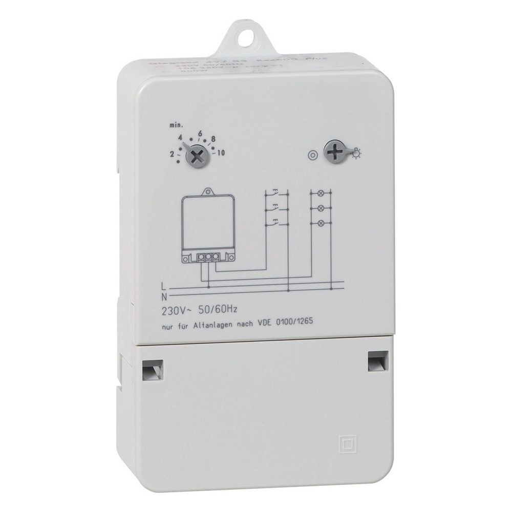 Legrand Treppenlichtzeitschalter Rex600Plus, 230V, 0,5-10min, Aufputz, 112x72mm, 049783... LEGRAND-049783 4010957497835 (Abb. 3)