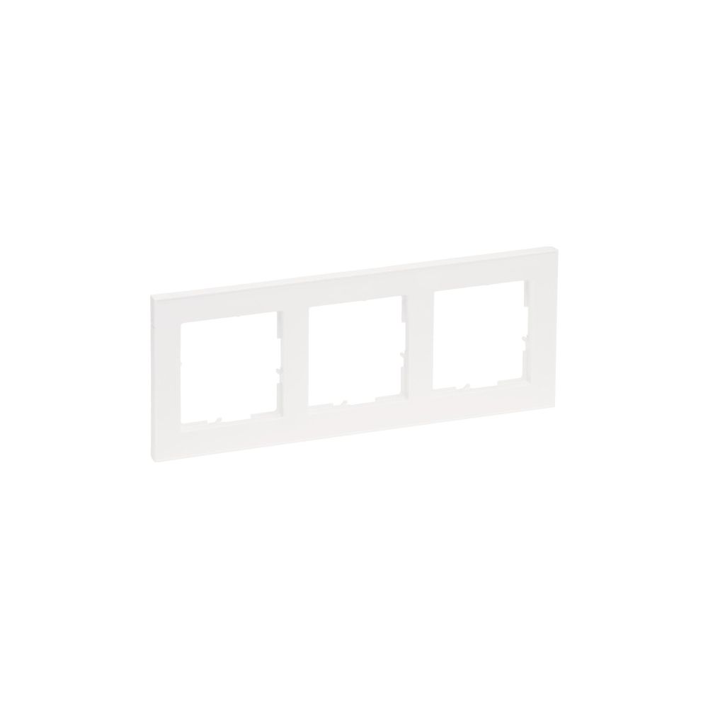 Legrand 3-fach Rahmen SEANO+, 86x228mm, Kunststoff, Ultraweiß, 765183... LEGRAND-765183 3414972548687 (Abb. 2)