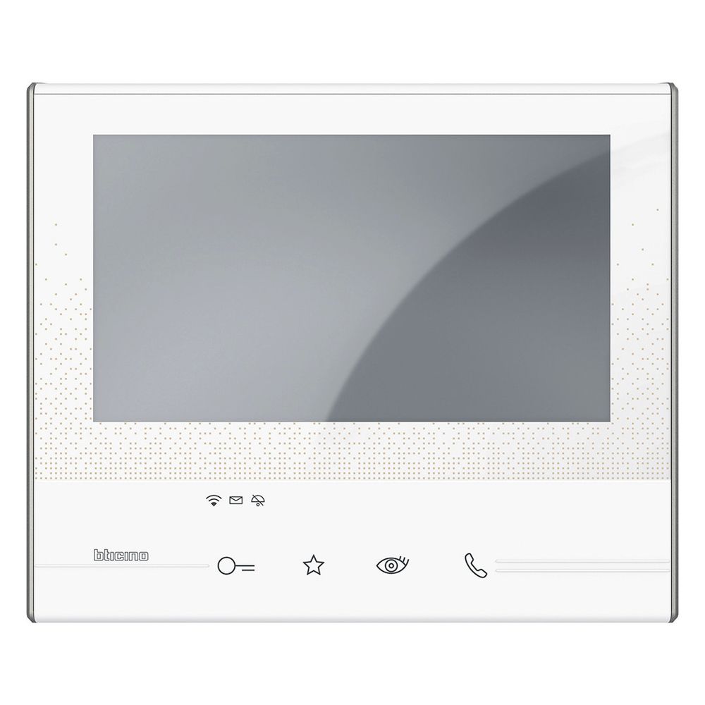 Legrand BTicino Video-Hausstation CLASSE 300 X13E, 7", Aufputz, Kunststoff, Weiß... LEGRAND-344642 8005543561447 (Abb. 3)