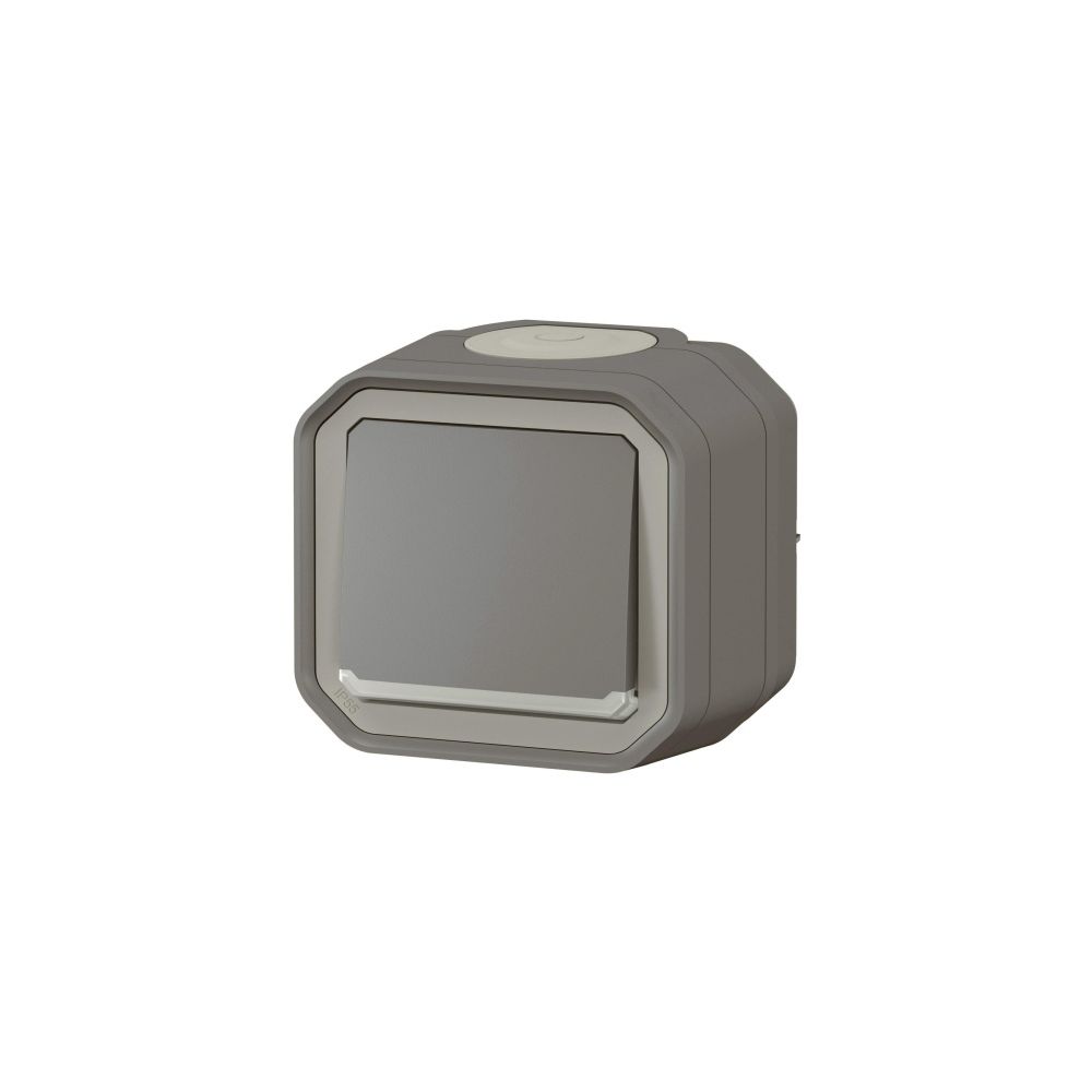 Legrand Kontroll-Wechselschalter Plexo New, 10AX, IP55, IK08, Anthrazit... LEGRAND-069721L 3414972110341 (Abb. 3)