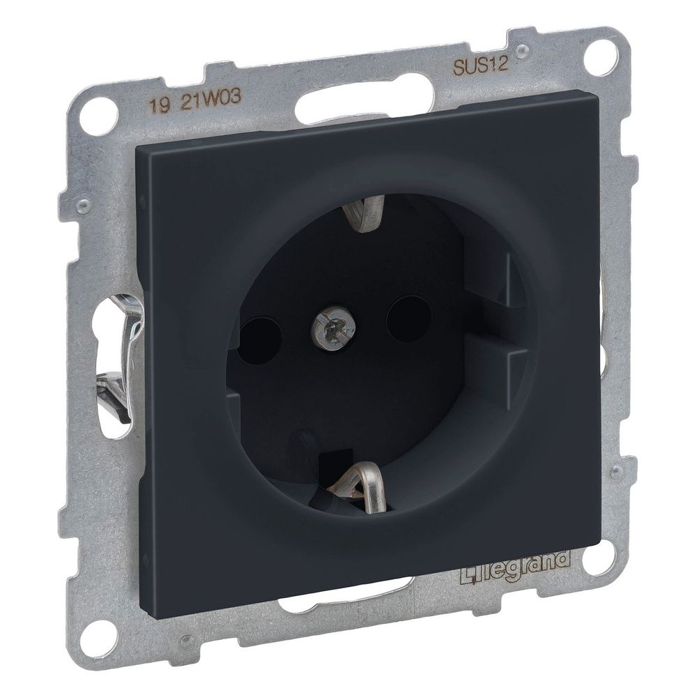 Legrand Schutzkontakt-Steckdose SEANO, mit erhöhtem Berührungsschutz, Steckklemme, 16 A... LEGRAND-765420 3414972550819 (Abb. 3)
