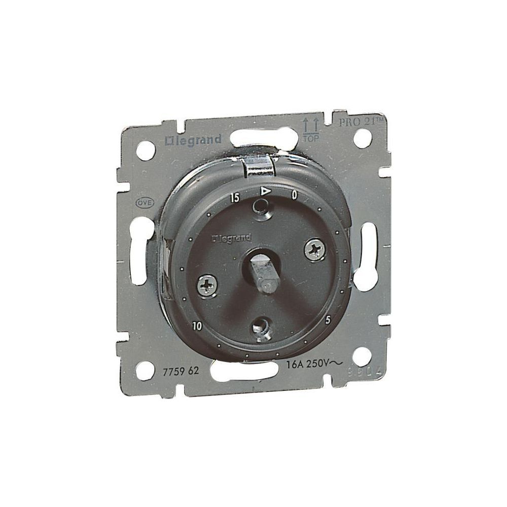 Legrand Zeitschalter-Einsatz, 0-15 min, Unterputz, 250V, 16A, Kunststoff, Anthrazit, 77... LEGRAND-775962 3245067759622 (Abb. 2)