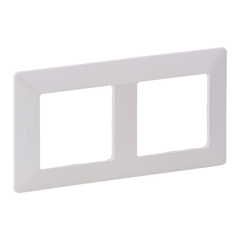 Legrand Abdeckrahmen Valena Life 2-fach, 157x86x10mm, Thermoplast, Ultraweiß, 754002... LEGRAND-754002 3414970454232 (Abb. 4)