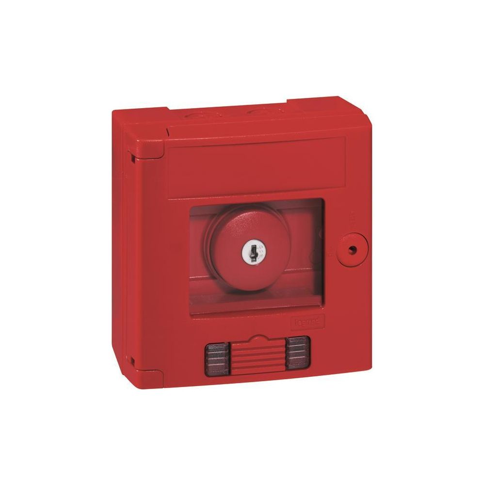 Legrand Sicherheitskasten 038009, IP44, IK07, 1Ö/1S, 125x125x71mm, Feuerrot... LEGRAND-038009 3245060380090 (Abb. 2)