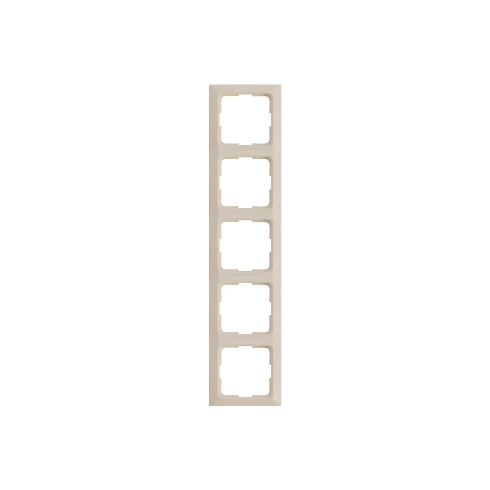 Legrand Rahmen 5-fach Creo, 5 Einheiten, Kunststoff, Mandelweiß, 776005... LEGRAND-776005 3245067760055 (Abb. 2)