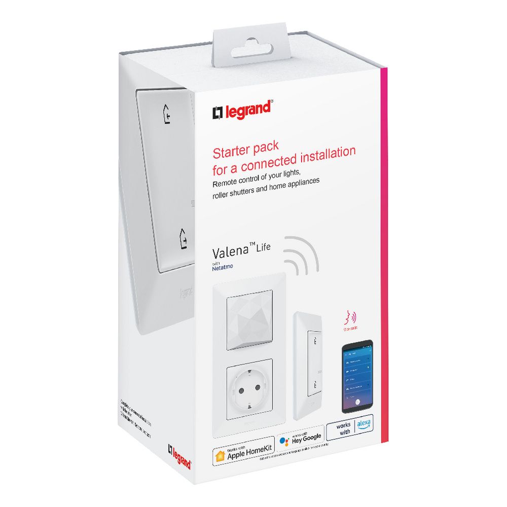 Legrand Starterpaket Valena Life with Netatmo, Unterputz, Ultraweiss, 752196... LEGRAND-752196 3414971154476 (Abb. 3)