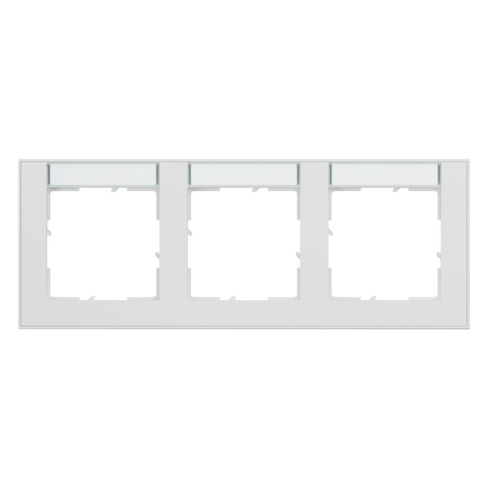 Legrand SEANO+ 3-fach Rahmen horizontal, 87x229x9,8mm, Thermoplast, Ultraweiß... LEGRAND-765893 3414972547604 (Abb. 4)