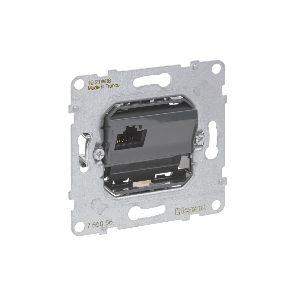 Legrand SEANO Einsatz Datendose RJ45 Kat. 6 UTP, werkzeuglose Anschlusstechnik, 72,9x72... LEGRAND-765056 3414972551885 (Abb. 2)