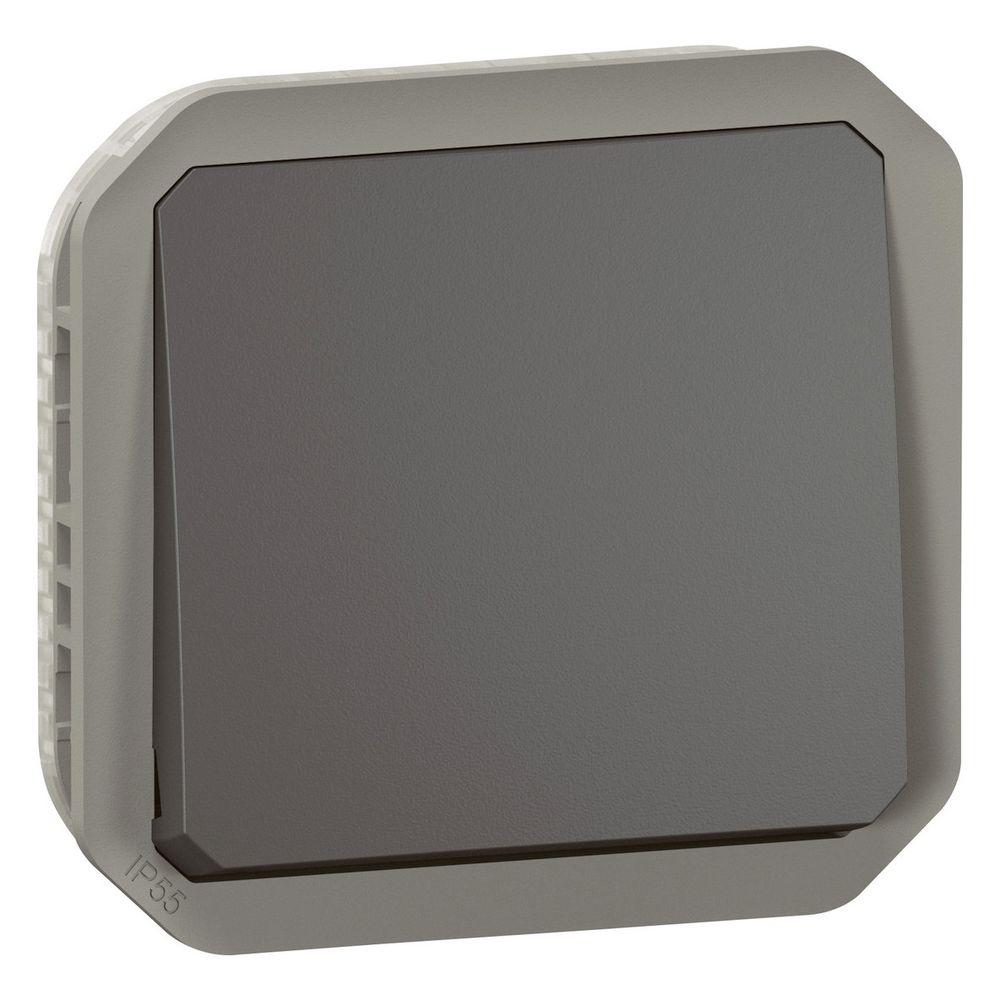 Legrand Taster Plexo New, 10A, 250V, IP55, IK08, Kunststoff, Anthrazit, 069841L... LEGRAND-069841L 3414971883642 (Abb. 4)